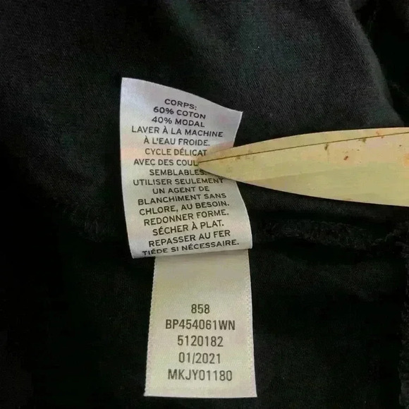 BP From Nordstrom NWT Twist Strap Tank Top Black Size 3X - Picture 8 of 8